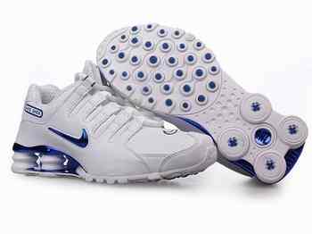 nike shox nz blanche